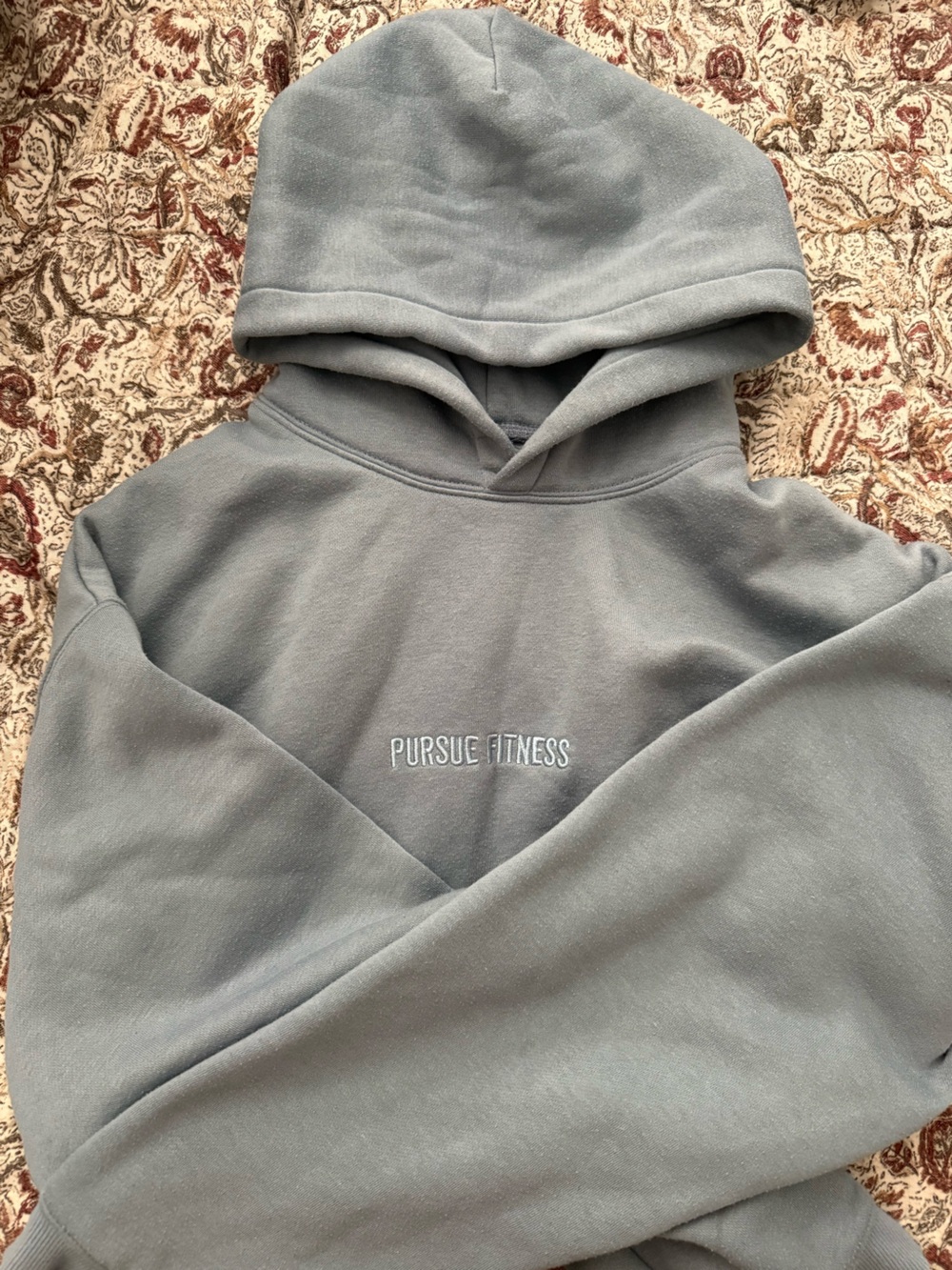 Pursue Fitness Women's Slate Gray Hooded Sweatshirt
